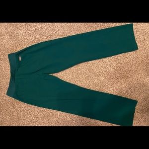 Figs XS/P hunter green scrub pants.